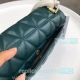 Newest Top Clone Michael Kors Green Genuine Leather Women's Chain Shoulder Bag (8)_th.jpg